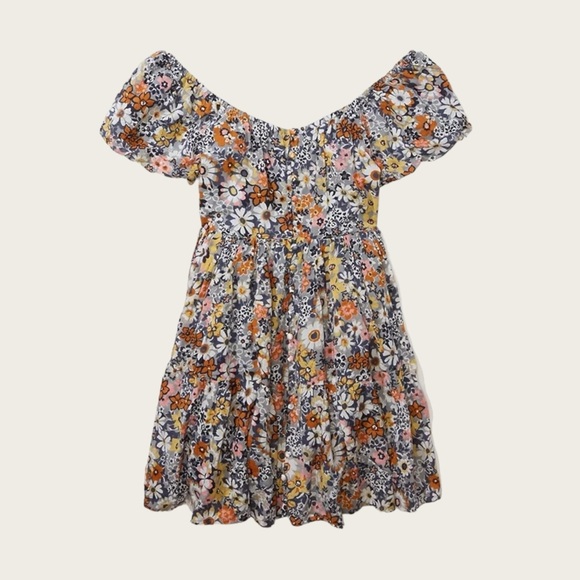 American Eagle | AE Floral Button-Front Mini Dress - Picture 7 of 16